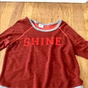 Cute red sweater